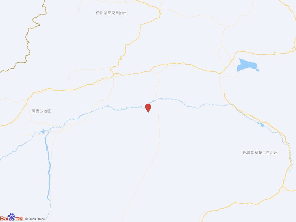 新疆阿克苏地区库车市发生3.2级地震
