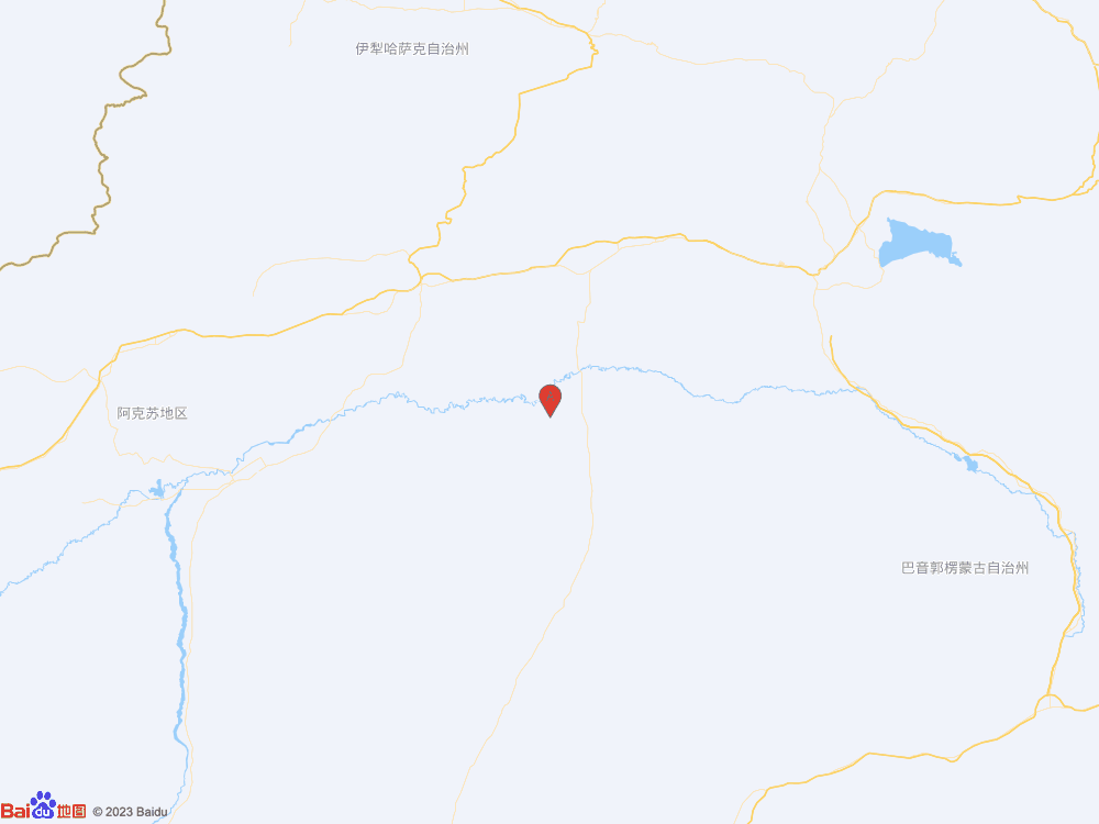 新疆阿克苏地区库车市发生3.0级地震
